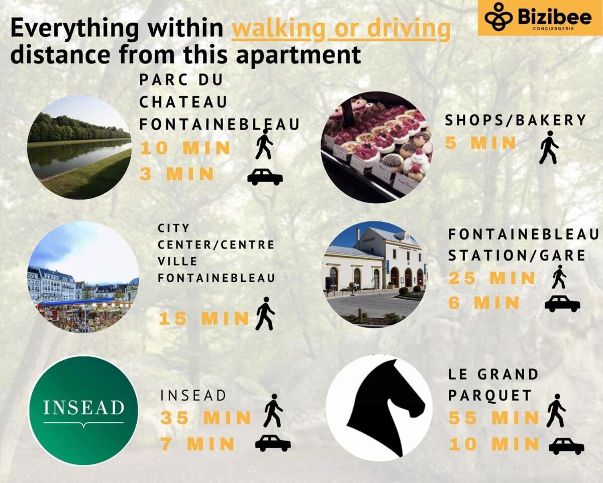 Malibu - 15 Min Walk To Chateau Fontainebleau Avon Екстер'єр фото